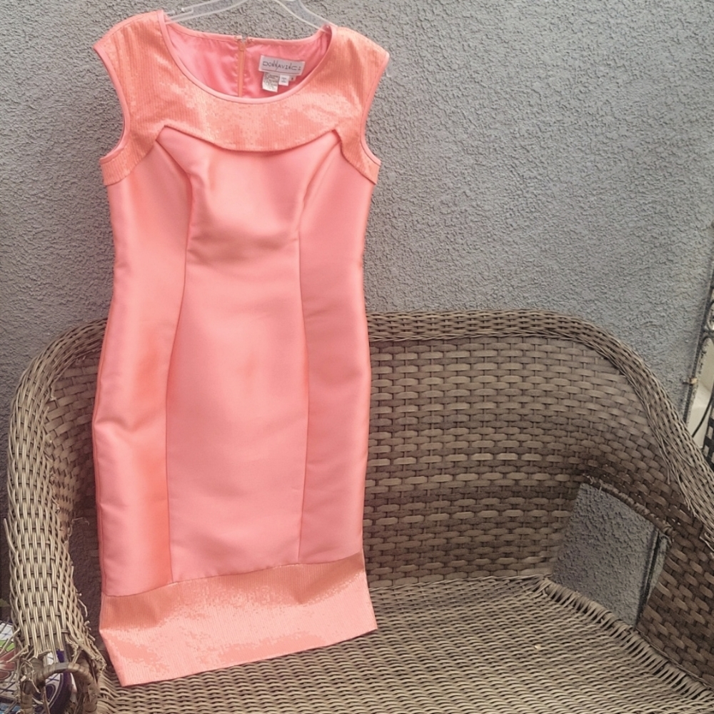Pink DonnaVinci Sheath Dress